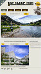 Mobile Screenshot of eat-sleep-fish.co.uk